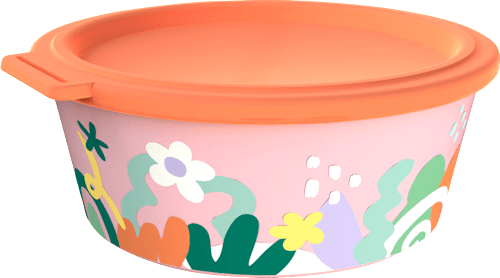 Aufbewahrungsdose NORA mit Deckel aus Kunststoff, rosa (1300 ml) Koziol