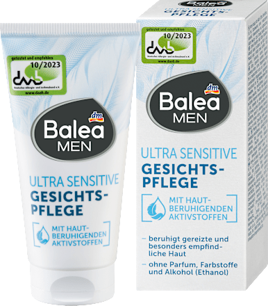 Pleťový krém na citlivú pokožku Ultra Sensitive Balea MEN