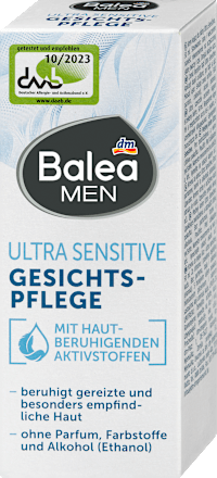Pleťový krém na citlivú pokožku Ultra Sensitive Balea MEN