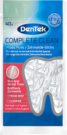 Nić dentystyczna z wykałaczką Complete Clean DenTek