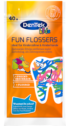 Nić dentystyczna z wykałaczką Kids Fun Flossers DenTek