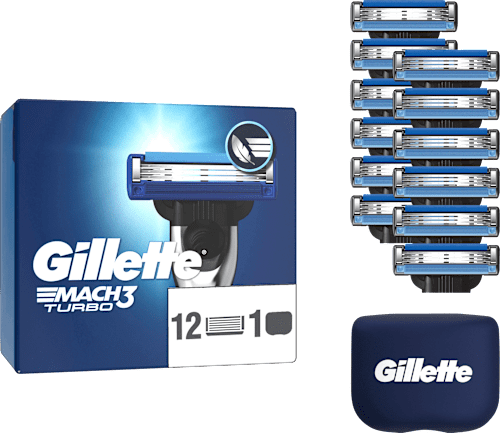 Mach3 Turbo Rasierklingen Vorteilspack XXL Gillette