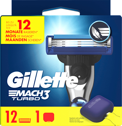 Mach3 Turbo Rasierklingen Vorteilspack XXL Gillette