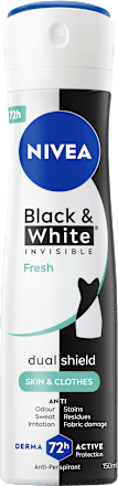 Antitranspirant Deospray Black and White Invisible Fresh NIVEA