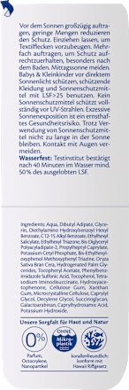Sonnencreme Gesicht Kids Ultra Sensitive LSF 50+ HiPP Babysanft