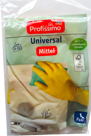 Rukavice za domaćinstvo – srednje, 1 par Profissimo