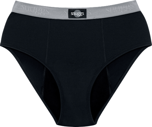 Periodenunterwäsche Nachtmodell schwarz, Gr. S snuggs