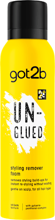 Pena na odstránenie zvyškov stylingu Un-Glued  got2b