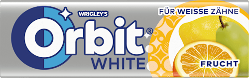 Kaugummi White Frucht Orbit
