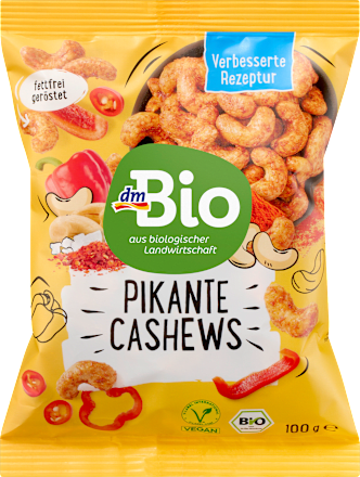 ořechy kešu pikantní dmBio