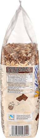 Müsli cu ciocolată, fără stafide dmBio