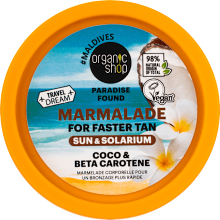 Krém pre rýchlejšie opálenie Coco&Beta Carotene organic shop