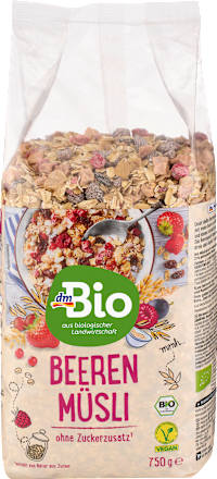 Müsli cu fructe de pădure dmBio