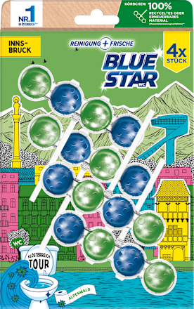 WC-Stein Klösterreich Tour Alpenwald BLUE STAR