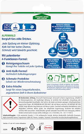 WC-Stein Klösterreich Tour Alpenwald BLUE STAR