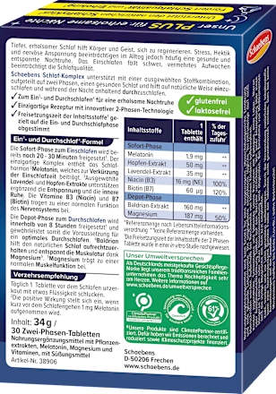 Tabletten Schlaf-Komplex Schaebens