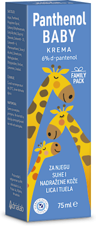 Baby krema 6 % d-pantenola PANTHENOL