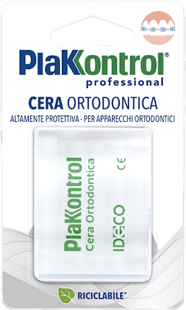 Cera ortodontica altamente protettiva Plakkontrol
