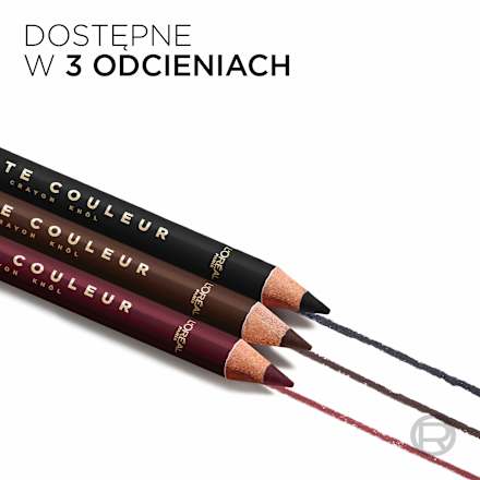 Kredka do oczu bordowa Haute Couleur Bordeaux Cashmere Matte L'ORÉAL PARiS