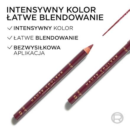 Kredka do oczu bordowa Haute Couleur Bordeaux Cashmere Matte L'ORÉAL PARiS