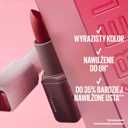 Szminka matowa Serum Lipstick 001 Crop Top MAYBELLINE NEW YORK