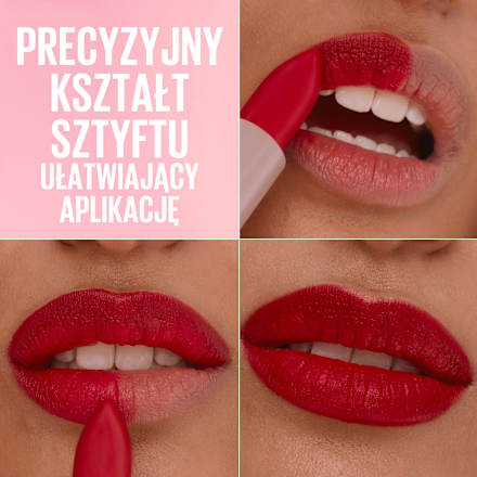 Szminka matowa Serum Lipstick 001 Crop Top MAYBELLINE NEW YORK