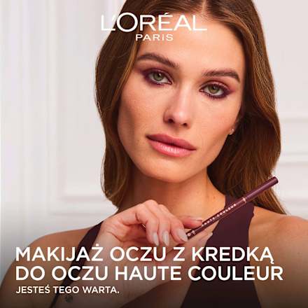 Kredka do oczu czarna Haute Couleur Noir Silk Matte L'ORÉAL PARiS