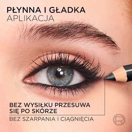 Kredka do oczu czarna Haute Couleur Noir Silk Matte L'ORÉAL PARiS