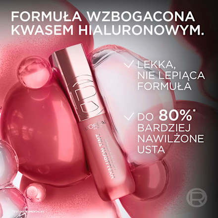 Tint do ust koloryzujący olejek - serum Hyaluron Tint #601 Worth It L'ORÉAL PARiS