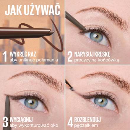 Kredka do oczu Sculpting Stix 011 Rosy Sculpt MAYBELLINE NEW YORK