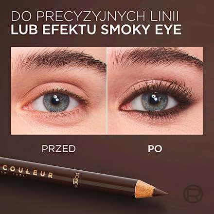 Kredka do oczu brązowa Haute Couleur Brun Leather Matte L'ORÉAL PARiS