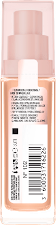 Podkład rozświetlający do twarzy Lifter Plump&Glow 102 MAYBELLINE NEW YORK