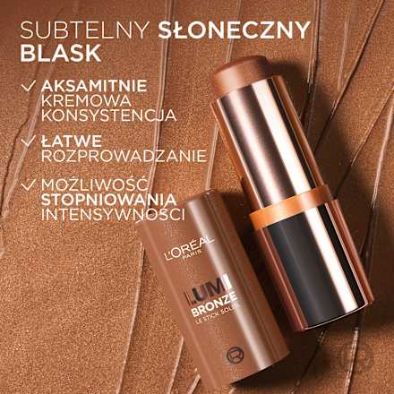 Bronzer w sztyfcie Le Stick Soleil Lumi 110 Toasted Sunlight L'ORÉAL PARiS