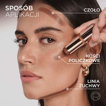 Bronzer w sztyfcie Le Stick Soleil Lumi 110 Toasted Sunlight L'ORÉAL PARiS