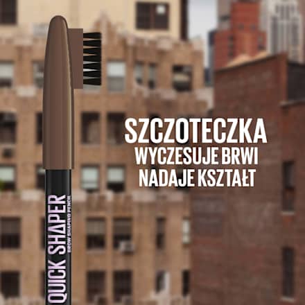 Kredka do brwi Quick Shaper Brow 05 Deep Brown MAYBELLINE NEW YORK