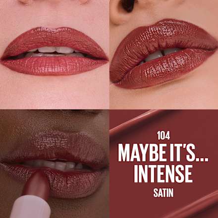 Szminka satynowa Serum Lipstick 104 Maybe It’s Intense MAYBELLINE NEW YORK