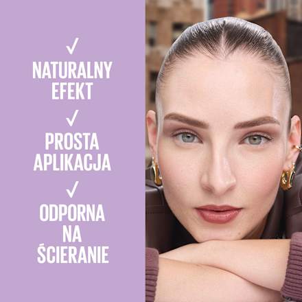 Kredka do brwi Quick Shaper Brow 04 Medium Brown MAYBELLINE NEW YORK