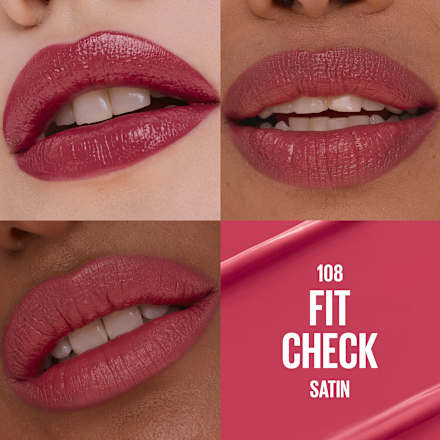 Szminka satynowa Serum Lipstick 108 Fit Check MAYBELLINE NEW YORK