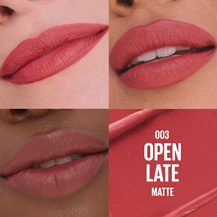 Szminka matowa Serum Lipstick 003 Open Late MAYBELLINE NEW YORK