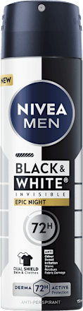 BLACK & WHITE INVISIBLE EPIC NIGHT dezodorans u spreju za muškarce NIVEA MEN