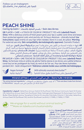 Lippenpflege Peach Shine Labello