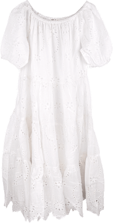 Tunika – bijela s vezom, vel. L – XL HOOT