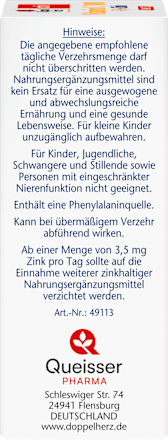 Vitamin C 1000mg + Zink Direct 20 St Doppelherz