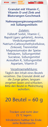Vitamin C 1000mg + Zink Direct 20 St Doppelherz