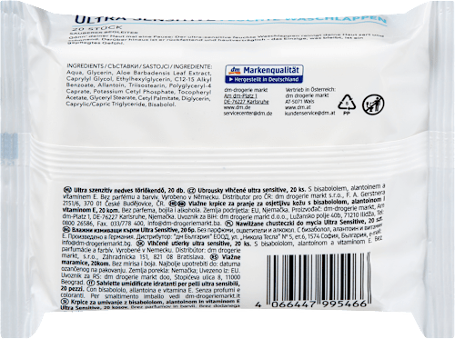Waschlappen Ultra sensitive ebelin