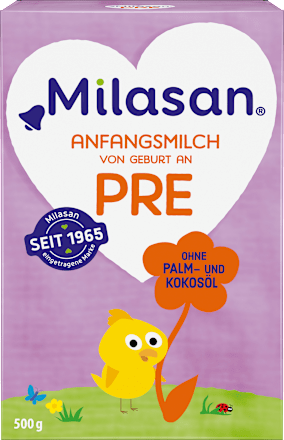 Anfangsmilch PRE von Geburt an Milasan