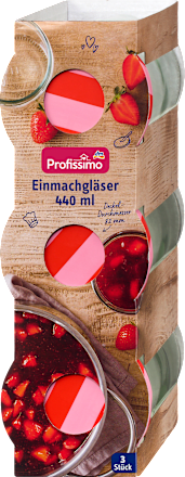 Einmachgläser 440ml Profissimo