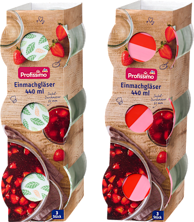 Einmachgläser 440ml Profissimo