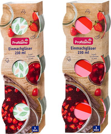 Einmachgläser 230ml Profissimo