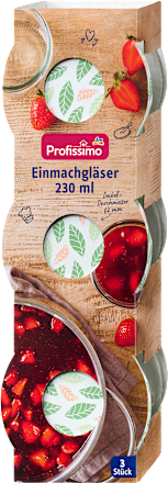 Einmachgläser 230ml Profissimo